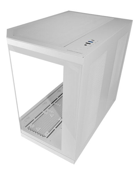 Mars Gaming Box Semitorre ATX MC3T Core White INT:2X3'5,3X2'5/1XUSB3.0/1XUSB2.0, 1x USB-C/ Audio In/Out/ Siste