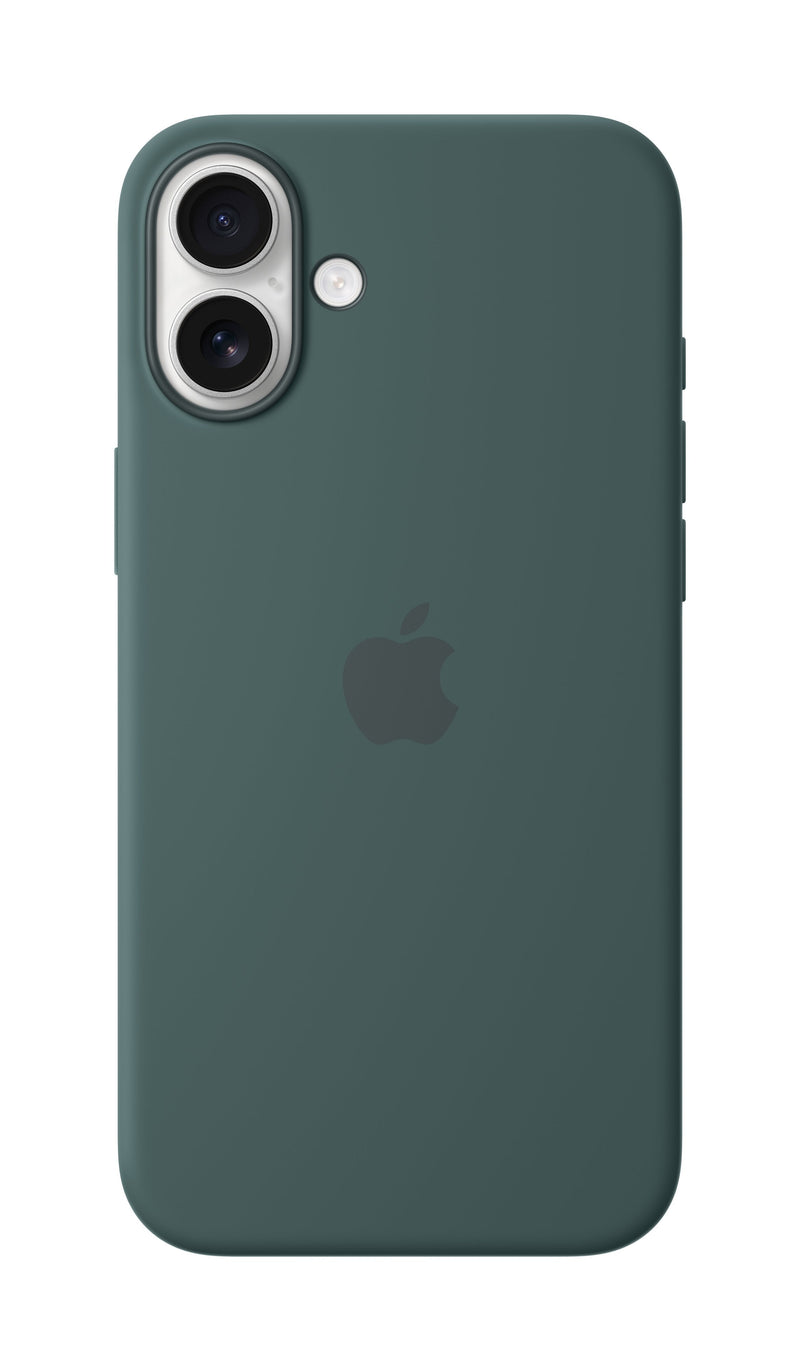 Apple Case Iphone 16 Plus Silicone With Magsafe - Lake Green