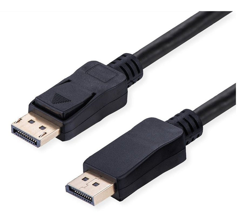 Value DisplayPort Cable V2.1, 16K, 80GBIT S, DP St - St, Black 3M