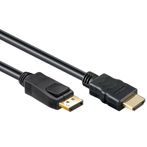Gembird Cable DisplayPort a HDMI Male/Male 1.8M Black CC-DP-HDMI-6 — image 1