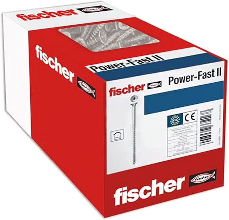 Fischer Screws Powerfast Ii 4,0X40 Sk Tx Tg Blvz 1000 Pieces