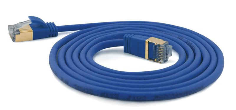 Wantec Cable Network Smp CAT.7 Me. CAT.6A D4MM 0,25M Blue