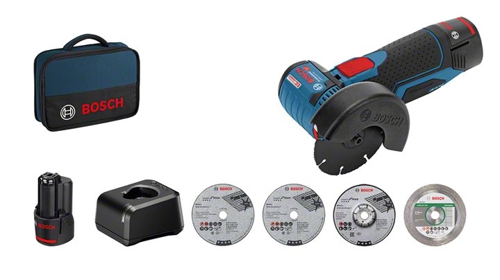 Bosch Angle Grinder Angular Wireless Gws 12V-76 Professional, 12VOLT 06019F200C