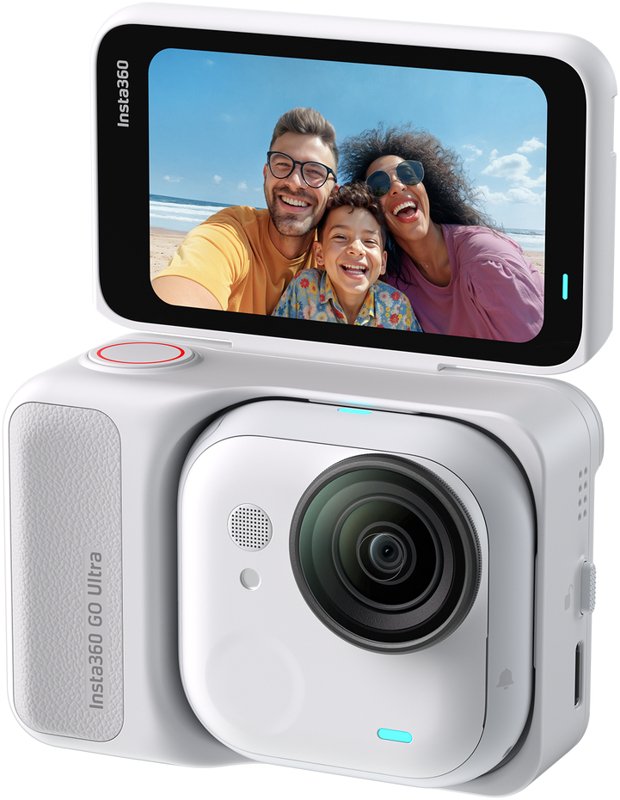 INSTA360 Camcorder Deportiva Go Ultra Creator Bundle Art White 4K