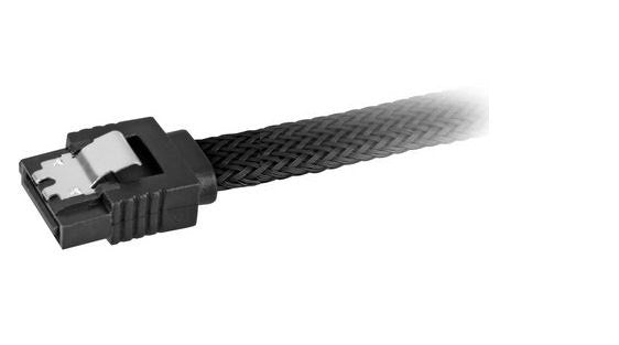 Sharkoon 0.45M, 2XSATAIII Cable SATA 0,45M SATA 7-PIN Black
