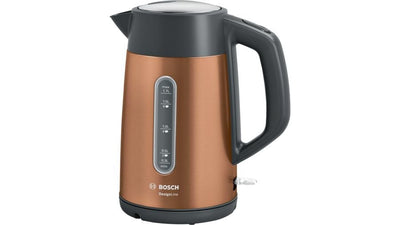 Bosch Kettle Water TWK4P439, Eléctrico, Power 2400W, Capacity 1,7 L, Steel Inoxidable, Cobre — image 1
