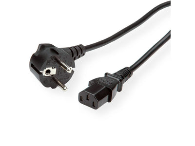Roline Cable Power Recto IEC Connector Female Black 3M — image 1