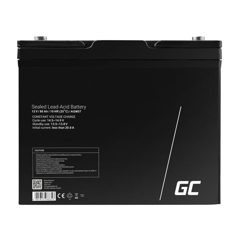 Green Cell Agm Gel Batterie 6V 1.2AH Blei Battery For Alarmsysteme And