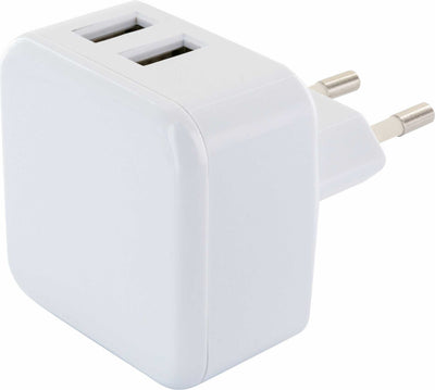 Schwaiger Adapter Charging 230V, 2x USB 2.0A Plug 1 X Eurost.typc — image 1