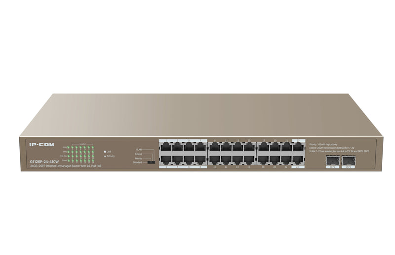 Tenda Switch 26 Ports 24 Ports Gigabit Ethernet 2 Ports Sfp