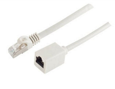 Shiverpeaks RJ45 Alargador Network Cable. With Cable a Granel, CAT.7, 1M Grey — image 1
