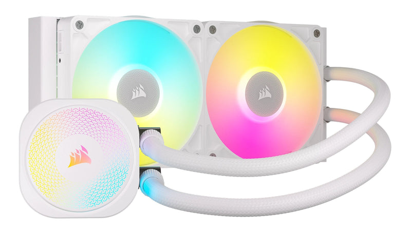 Corsair Refrigeración Icue Link Titan 240 Rx RGB Water White CW-9061020-WW
