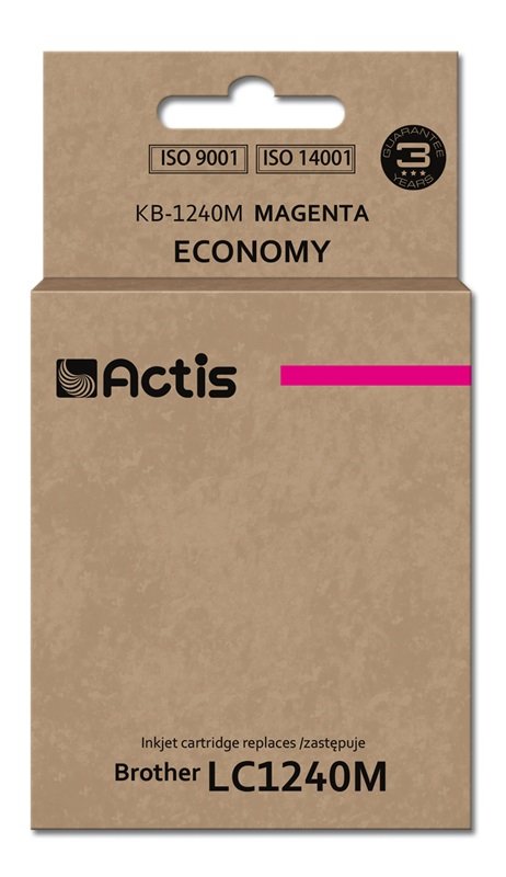 Actis Ink KB-1240M (reemplazo Brother LC1240M / LC1220M - Standard - 19ML - Magenta