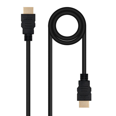 Nanocable HDMI Cable V2.0 Male a HDMI V2.0 Male 1.50M - 4K@60HZ 18Gbps - Black — image 1