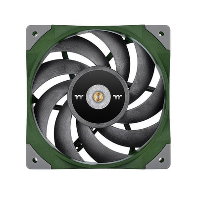 Toughfan 12 Racing Green Fan Radiator High Presión Estática CL-F117-PL12RG-A — image 1
