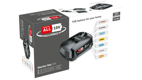 Set Of Inicio Charger And Battery 18V Alliance - 2,5AH - 1600A02625 — image 1