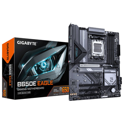Gigabyte Motherboard B650E Eagle Procesadores AMD Ryzen 9000 Series, Vrm 8 + 2 + 2 Fases, Up To 8200MHZ DDR5 ( — image 1