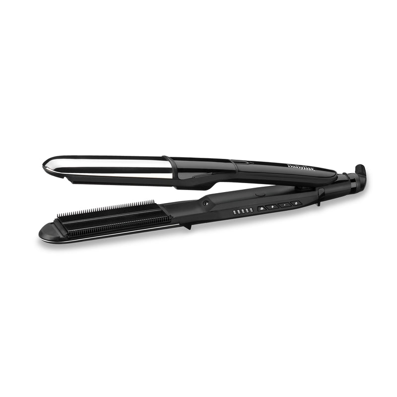 Babyliss Straightener Hair Steam Mist Styler Steam Black Silver 2,5M
