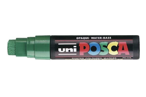 Posca Marcador PC-17K No Permanente Punta Biselada 15MM Green — image 1