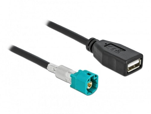 Delock Cable Hsd Z Male a USB 2.0 Typ-a Female 1M — image 1