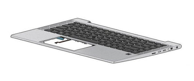 HP M07090-071 Refacción Laptop Housing Inferior With Keyboard — image 1