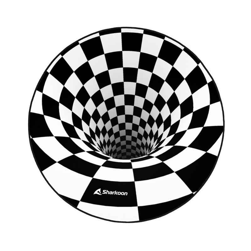Sharkoon Skiller SFM12 3D Vortex, Rug Protectora Black/White