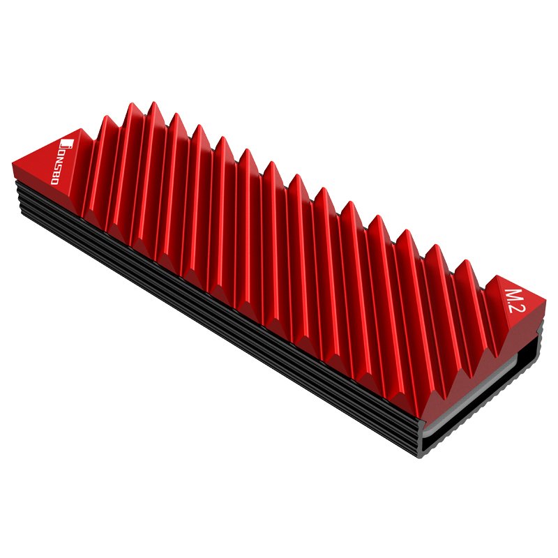 Jonsbo M.2-3M.2 SSD Disipador - Red
