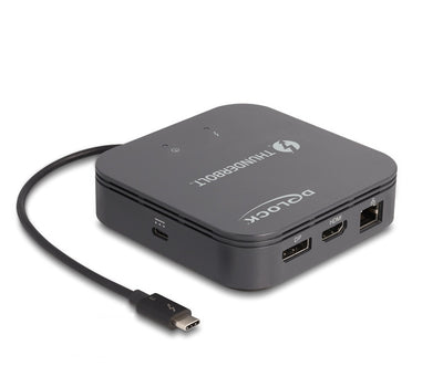 Delock 87789 Dockingstation Thunderbolt™ 3 8K - DisplayPort / HDMI / USB / LAN / Audio / PD 3.0 — image 1