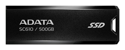 ADATA SC610 500GB, External SSD Black USB-A 3.2 Gen 2 SC610-500G-CBK/Rd — image 1