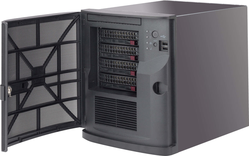 Supermicro CSE-721TQ-350B Housing Computer Mini Tower Black 250W
