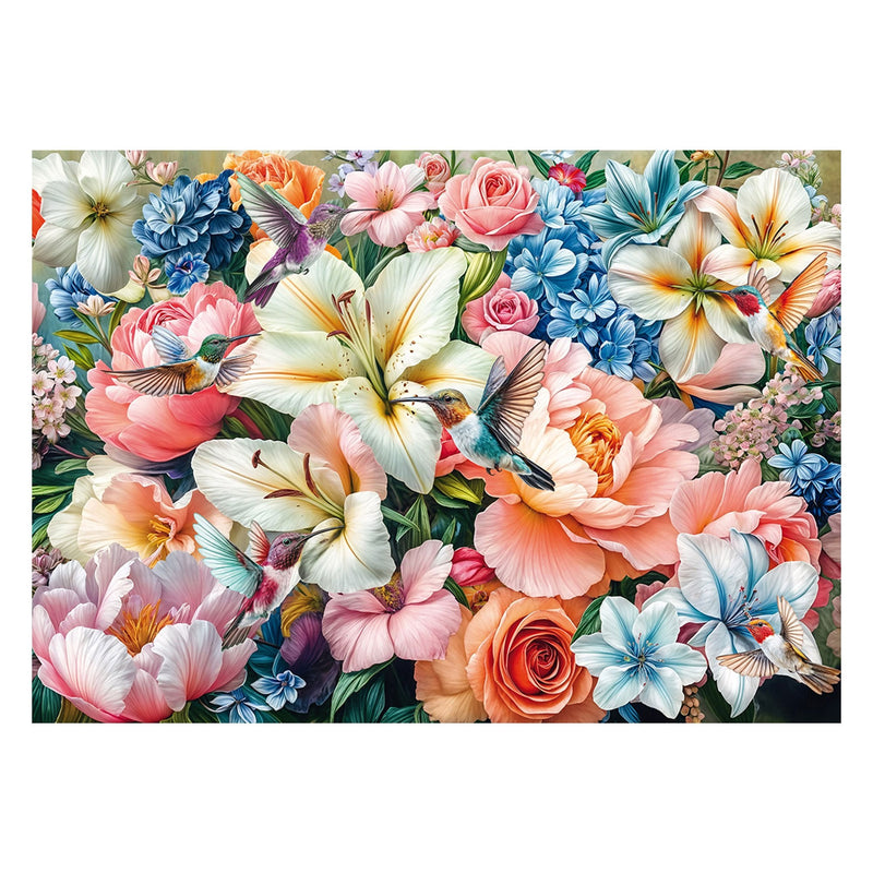 Schmidt Spiele Flores Colours Pastel, Puzzle 1000 Pieces 58891