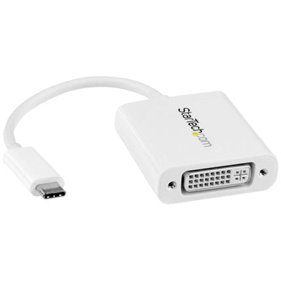 StarTech.com Adapter Gráfico USB-C a DVI Converter Vídeo USB 3.1 Type-c a DVI Macbook Chromebook Dell Xps Whit — image 1