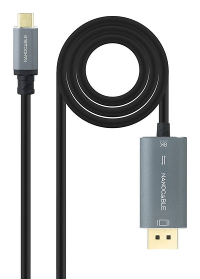 USB Cable -c/M - DP/M Bidireccional, Black 2M — image 1