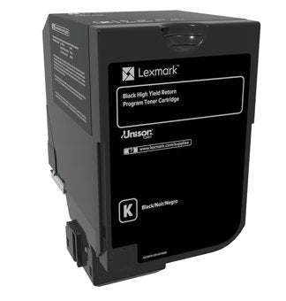 Lexmark CX725 Cartridge Toner Black High Yield Retornable