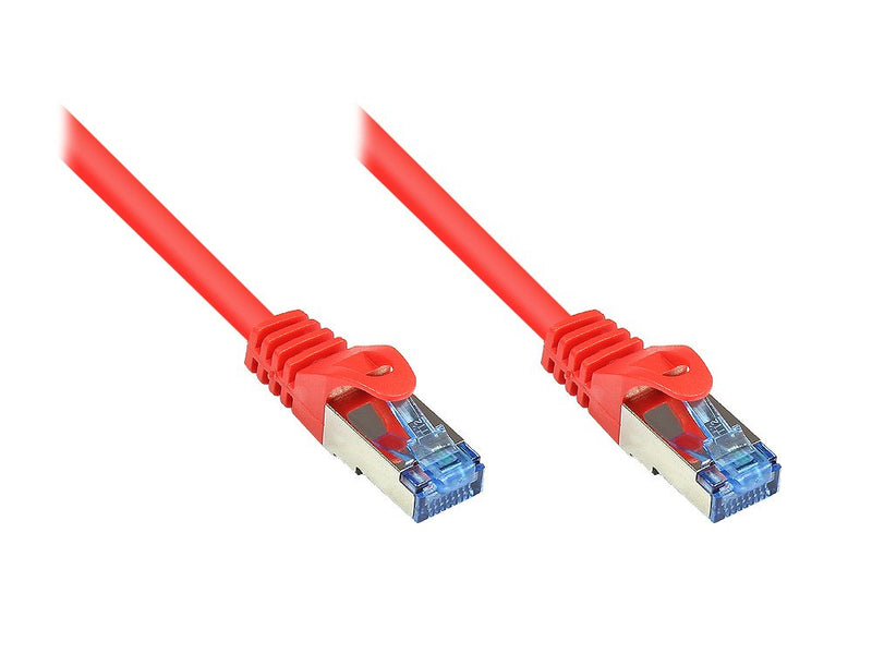 Goodconnections Network Cable With Protector Pestaña, CAT.6A, S FTP, Pimf, Libre Halógenos, 500MHZ, Red 15M,