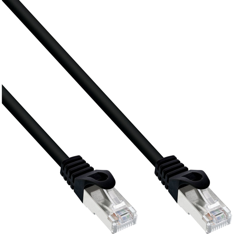 Inline Network Cable F/UTP CAT.5E Black 7M