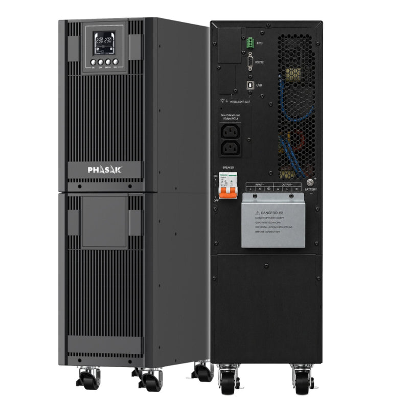 Phasak UPS 6000VA Pro Basic Online Ph 8060 6KVA