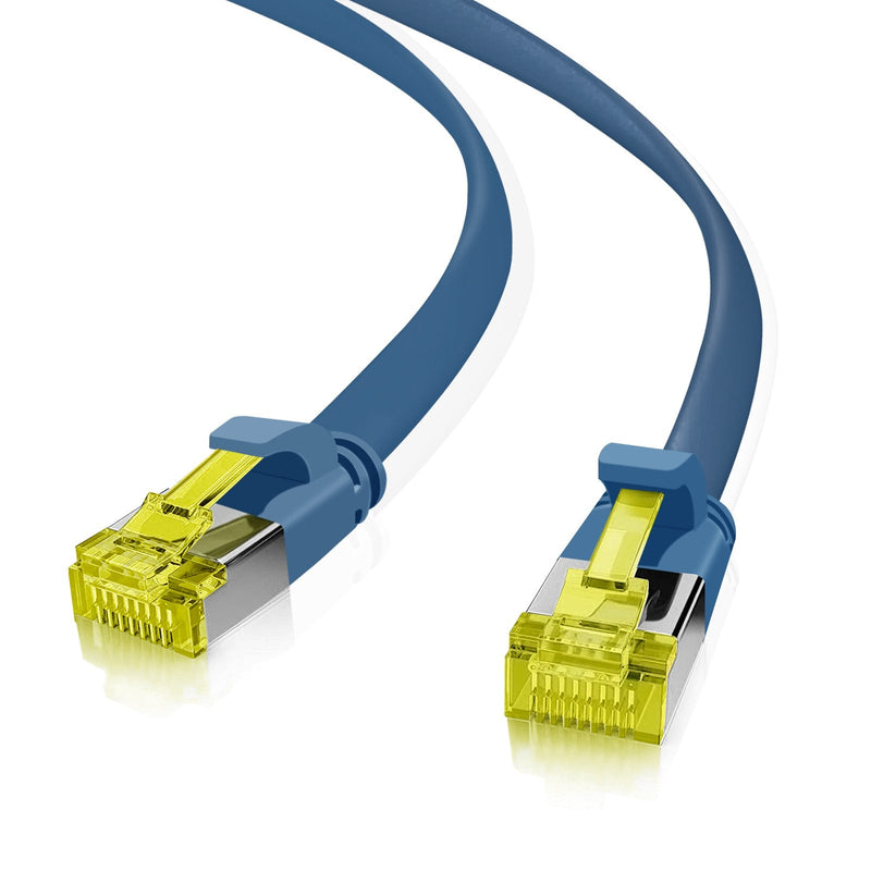 Helos Network Cable Ultraplano U/FTP CAT.6A Blue 10,0M