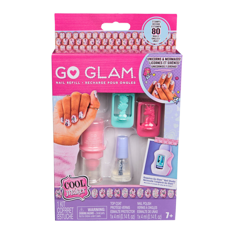 Spin Master Cool Maker - Kit Spare Part Salón Nails Go Glam, Manualidades 6070855