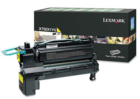 Lexmark Genuine Toner Laser Yellow 20.000 Paginas Retornable X/792