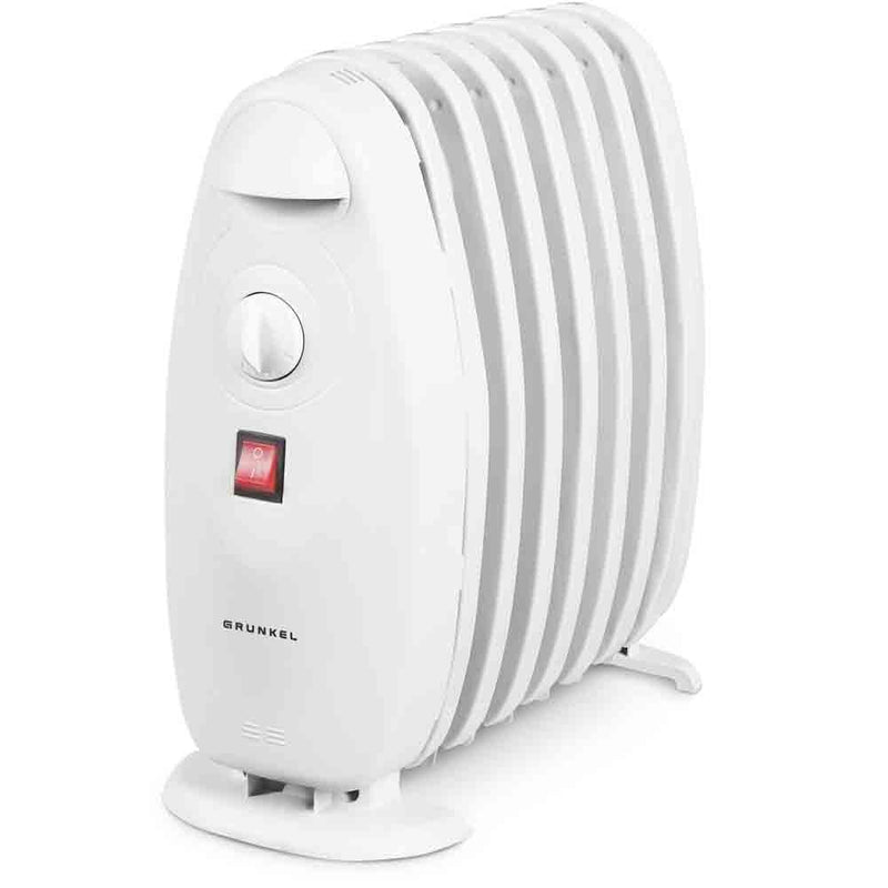 Grunkel Radiator Oil Eléctrico Mini 800W White RACP-80D