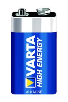 Varta Battery Longlife Power Alcalinas 6LR61 9V (1-PACK) 04922 121 111
