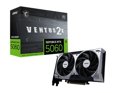 MSI Graphics Card Rtx 5060 8G Ventus 2X Oc — image 1