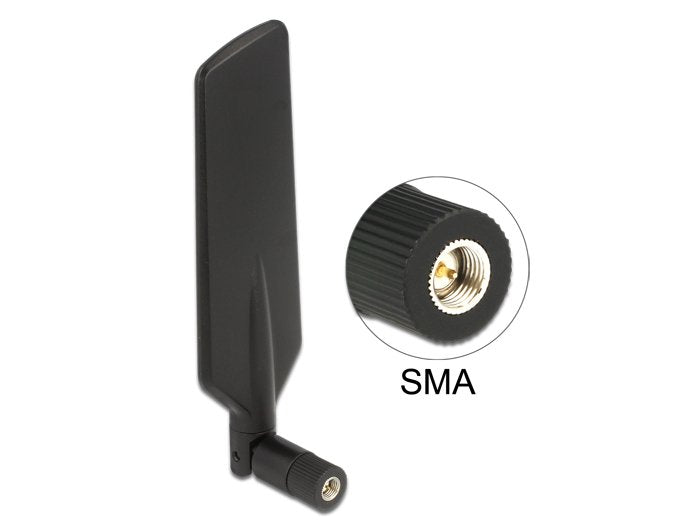 Delock Antenna LTE WLAN Dualband Sma 1 ~ 4 dBi