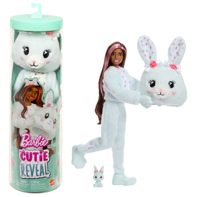 Muñeca Conejito Menta Cutie Reveal Lazos Dulces Barbie — image 1