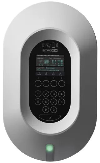 AC Charger Battery Stag Ev STAG-EV-WB-11KW Vehículos 230/400V (l-n / L-l), 3-PHASE Graphite White — image 1