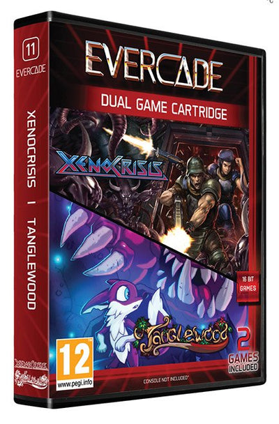 Blaze Evercade Xeno Crisis & Tanglewood Dual Game Plurilingü And — image 1