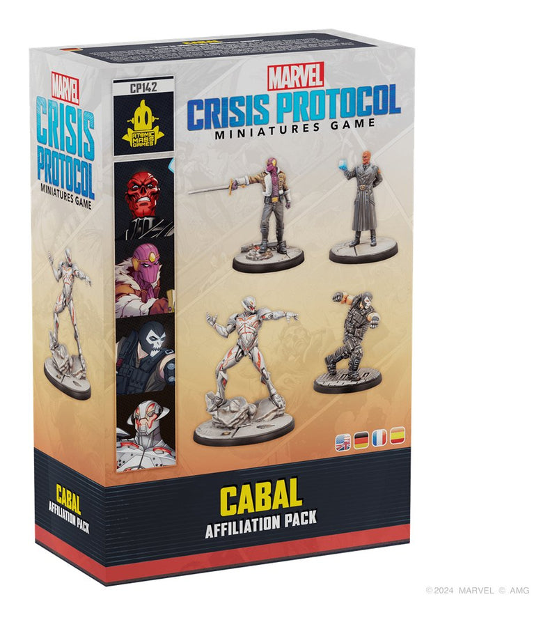 Set de Escritorio Marvel Crisis Protocol Cabal Affiliation Pack Edad Recomendada 14 Years