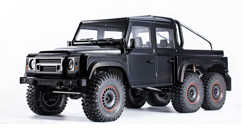 Amewi Car Rc Amxrock RCX10.3P Crawler 6X6 Pickup Black 14 +