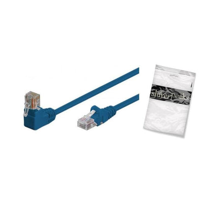 Shiverpeaks Network Cable CAT.6 S/FTP Pimf Winkel-recto Blue 5M — image 1
